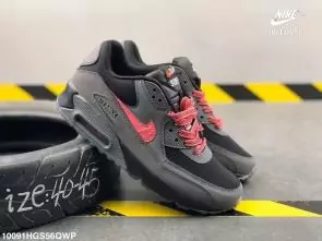nike air max 90 essential limited edition two leather  gray black